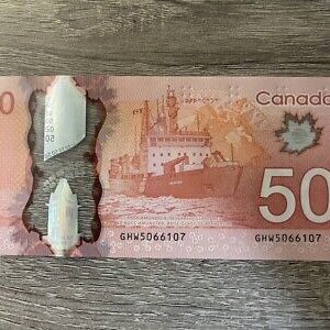 $50 CAD Bills